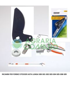 Recambios para tijeras de varilla larga