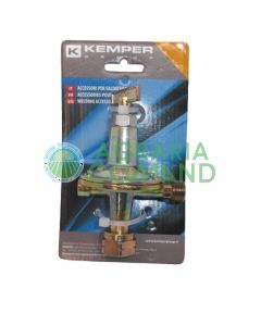 Regulador de alta presión para desbrozadora de llama