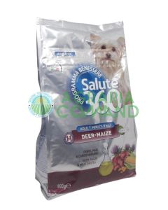 Salute360 Perro Adulto mini venado y maíz 800 g.