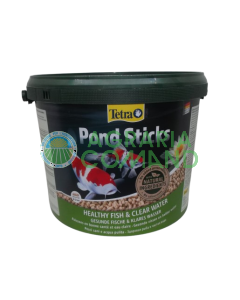Cubo Tetra Pond Sticks de 10 litros.
