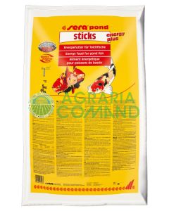 Sera pond comida palos energía