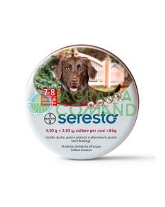 COLLAR PARA PERRO SERESTO + 8 KG.