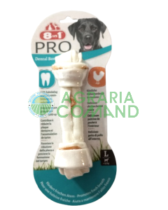 Pack de 8en1 Pro Dental Bones snacks para perros (grande) unid. 1