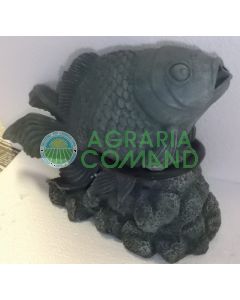 Estatua del pez dorado