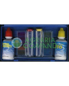 PRUEBA DE PH Y CLORO DE LA PISCINA