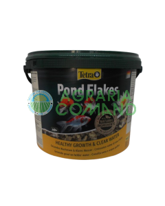 Tetra Pond Flakes, cubo de 10 litros.