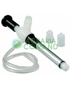 Grifo decantador de acero inoxidable