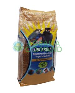 Alimento blando Uni Fruit para pájaros frugívoros e insectívoros 1 kg.