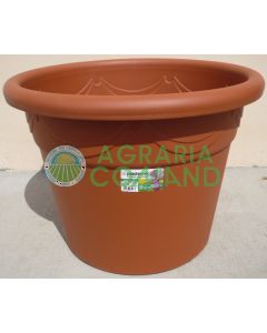 Jarrón Corinto color terracota 58 cm.