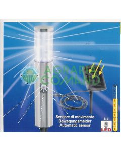 VENEZIA PARC lámpara solar 8 super LEDs