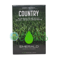 COUNTRY TurfExcellent Semillas de césped Esmeralda kg. 10