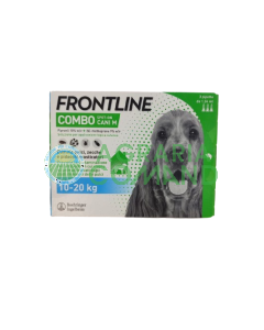 FRONTLINE COMBO PERRO 10-20 KG. 3 pipetas
