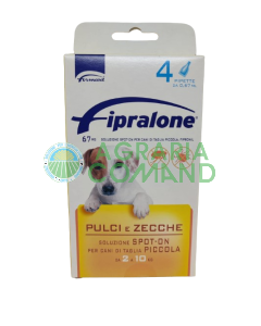 Fipralona Formevet 4 pipetas perro 2-10 kg