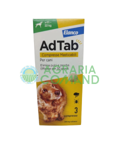ADTAB perros 11-22 kg - Comprimidos masticables