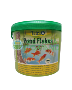 Comida para peces de estanque TetraPond Flakes 10 lt.