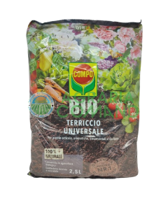 Compo BIO Tierra universal para macetas 2,5 litros