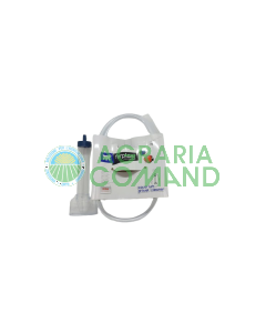 Sifón azul para acuarios y tortugueras