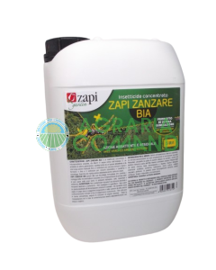 Bidón de insecticida Zapi Zanzare Bia Verde
