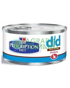HILL'S PRESCRIPTION DIET FELINE D/D WET LATA GR.156