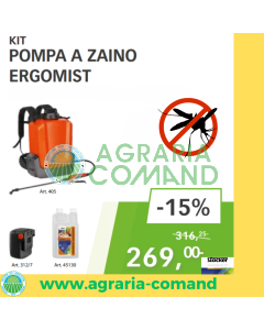 Kit de bomba de mochila ERGOMIST STOCKER Promoción del tratamiento de setos