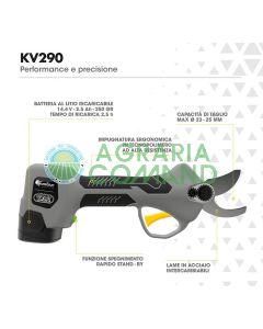 Tijeras electrónicas Volpi Kv 290