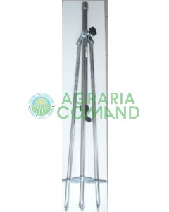 TRÍPODE DE ACERO CON PASO DE 1