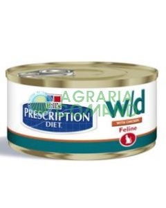 HILL' PRESCRIPTION DIET FELINE W/D UMIDO CAN GR.156 piezas