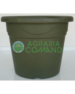 Florero Plastecnic Corinto color Verde 25 cm