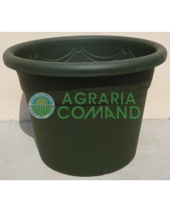 Jarrón Corinto verde mate 58 cm.