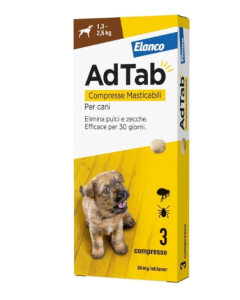 ADTAB perros 1,3-2,5 kg - Comprimidos masticables