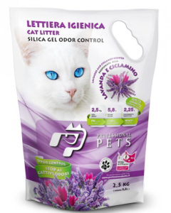 BITÁCULOS HIGIÉNICOS DE LAVANDA Y CICLAMINA EN GEL DE SILICONA kg 2,5