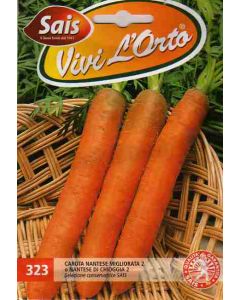 ZANAHORIA NANTESA MEJORADA 2 o NANTESE DI CHIOGGIA 2 gr.50