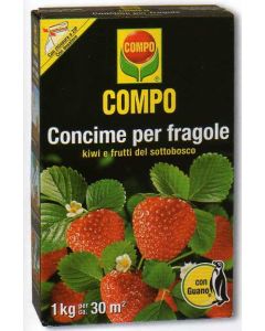 Abono granulado Compo para fresas