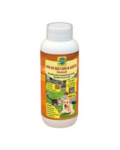 Repelente granulado para perros y gatos