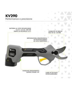 Tijeras electrónicas Volpi Kv 290