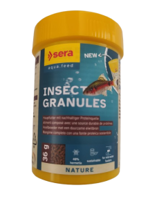 Envasado Gránulos de insecto Sera