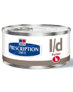 HILL'S PRESCRIPTION DIET FELINE L/D MOIST GR.156