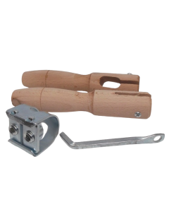 Kit de mango de madera y anillo de mango de guadaña