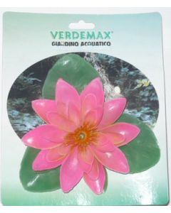 NENÚFAR ROSA FLOTANTE