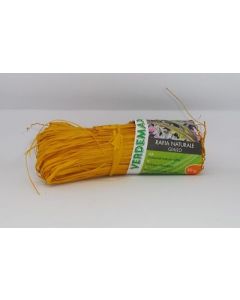 Rafia natural de color amarillo