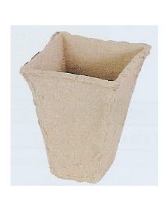 Pote de fibra de turba 10 piezas