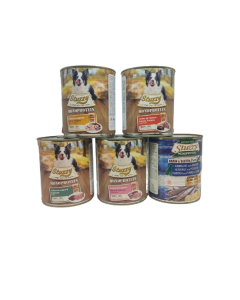 Stuzzy Dog comida húmeda mono proteína para perros 800 gr.
