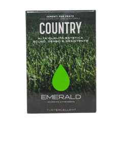 COUNTRY TurfExcellent Semillas de césped Esmeralda kg. 10