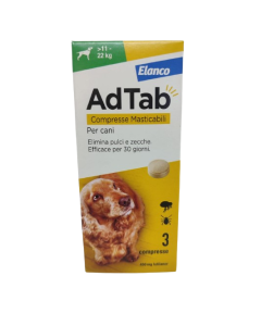 ADTAB perros 11-22 kg - Comprimidos masticables