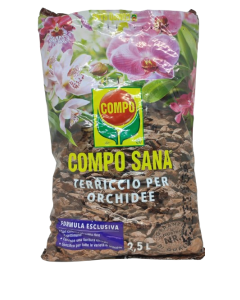 Compo Tierra para macetas Orquídeas 2,5 litros