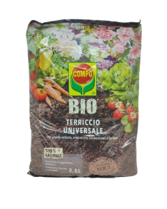 Compo BIO Tierra universal para macetas 2,5 litros