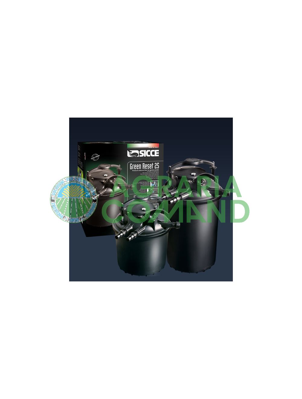 Sicce filtro de reajuste verde