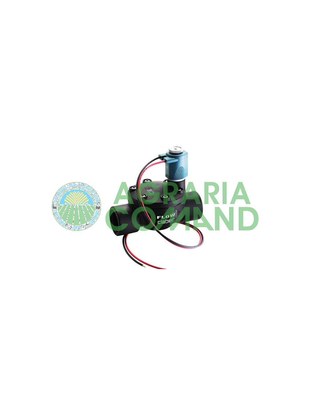 Electroválvula Claber 9 voltios con cable