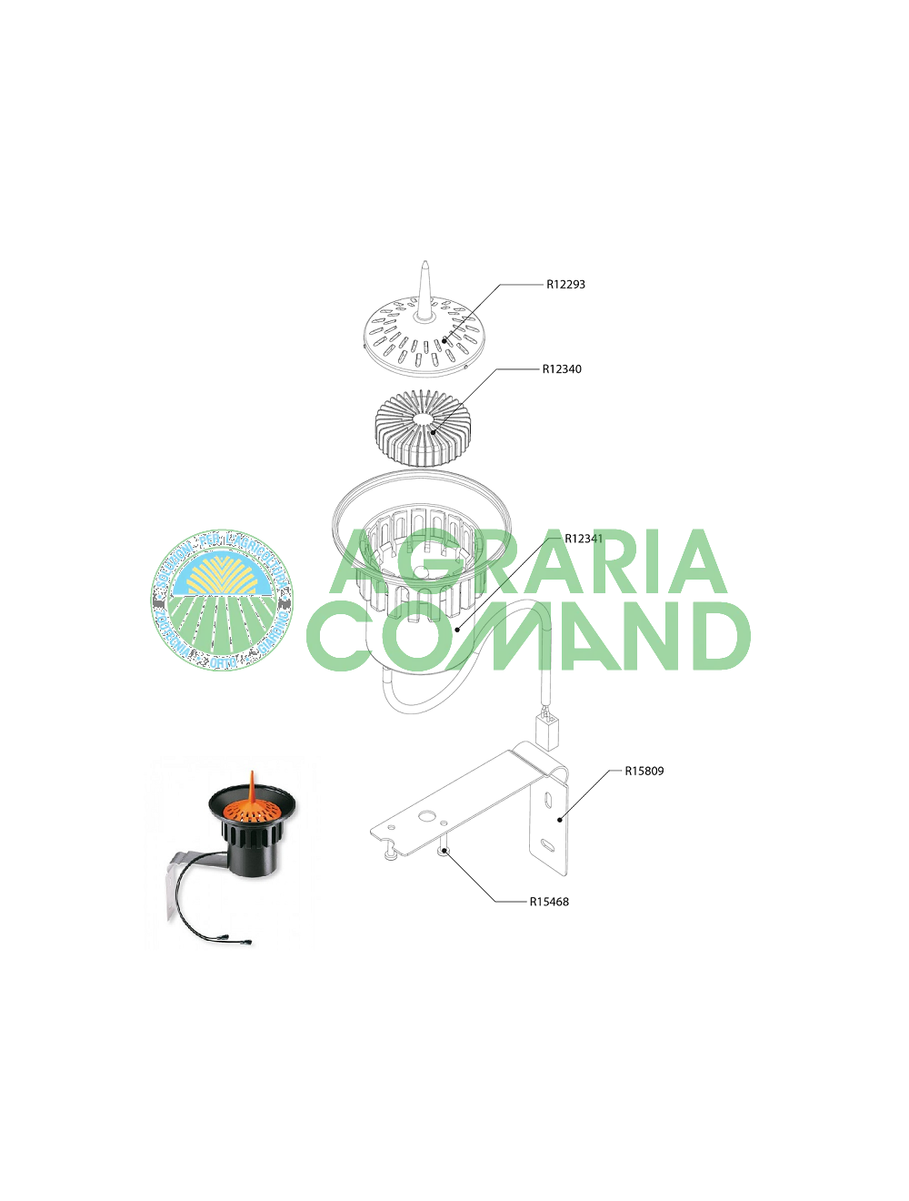 Sensor de lluvia Claber