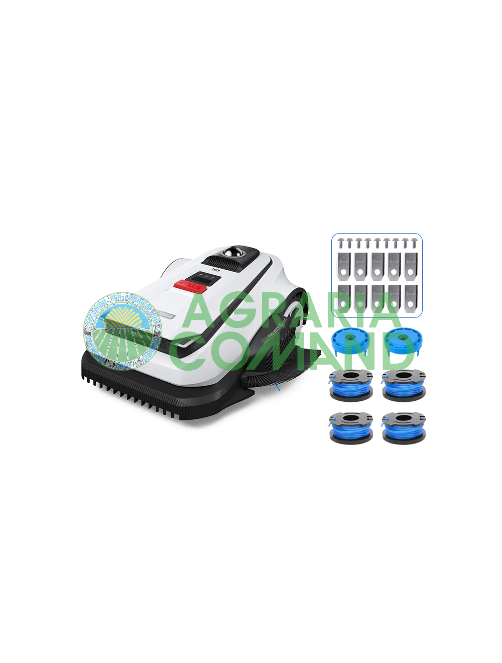 Cabra A1600 con kit de piezas de repuesto